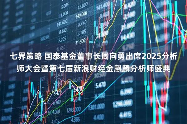 七界策略 国泰基金董事长周向勇出席2025分析师大会暨第七届新浪财经金麒麟分析师盛典